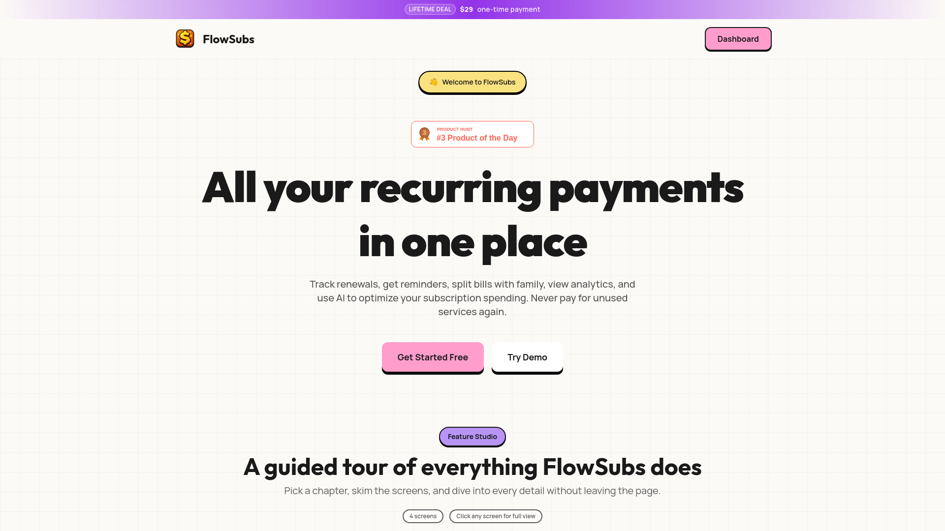 image of FlowSubs- Subscriptions Management image of FlowSubs- Subscriptions Management