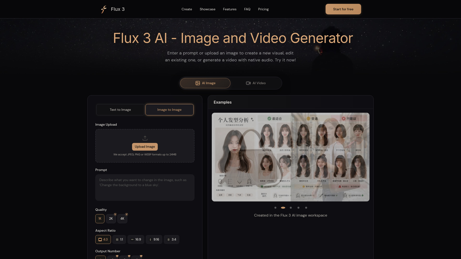 image of Flux 3 AI - Image and Video Generator
