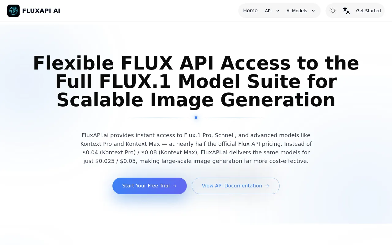 image of FluxAPI.ai: Affordable & Multi-Model FLUX.1 Image Generation API