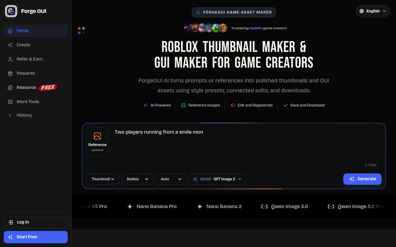 image of Forge GUI
