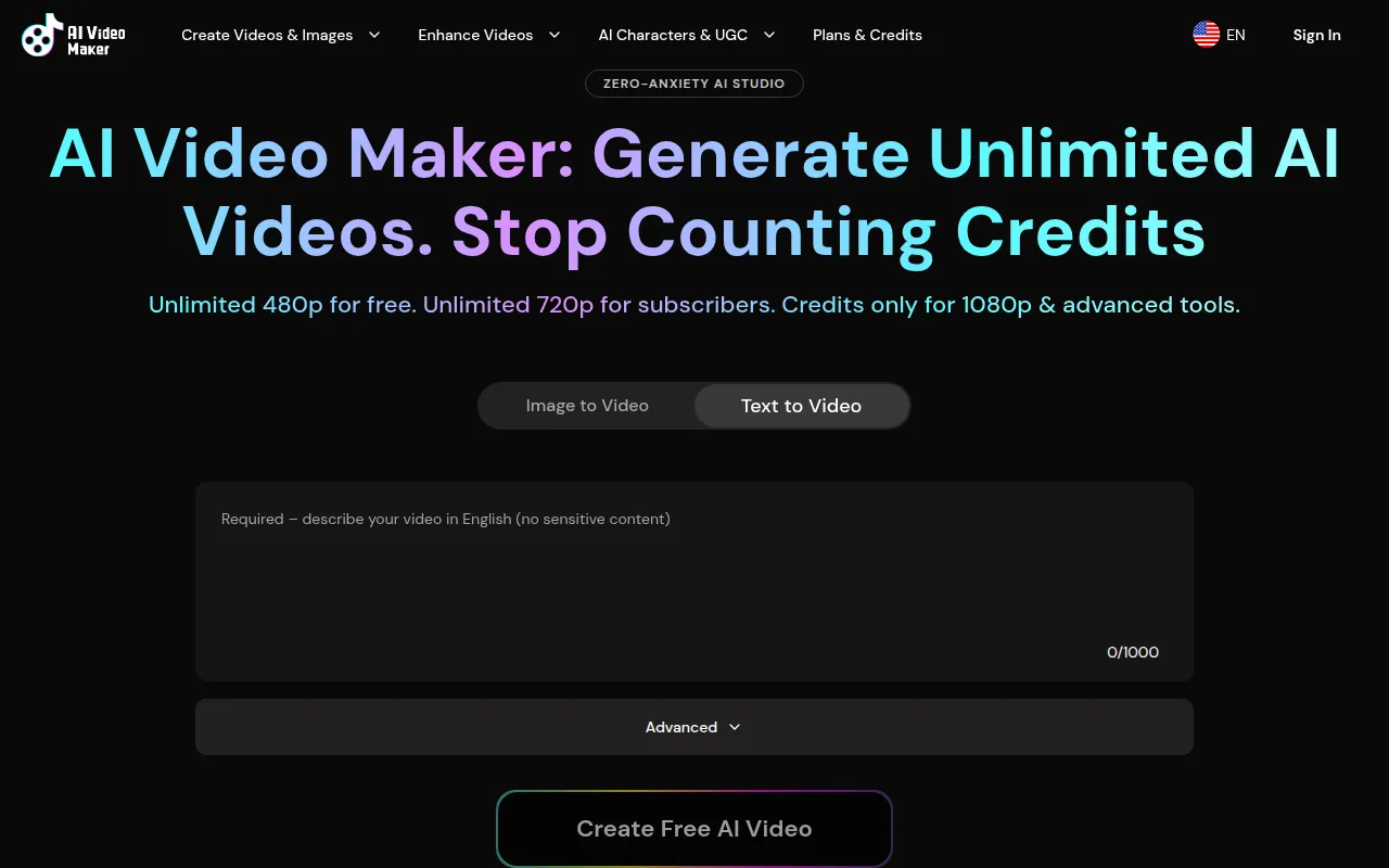 image of Free AI Video Maker & Generator