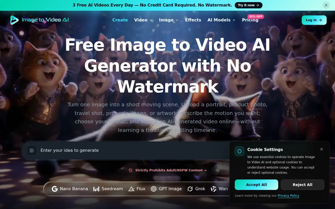 image of Free Image to Video AI