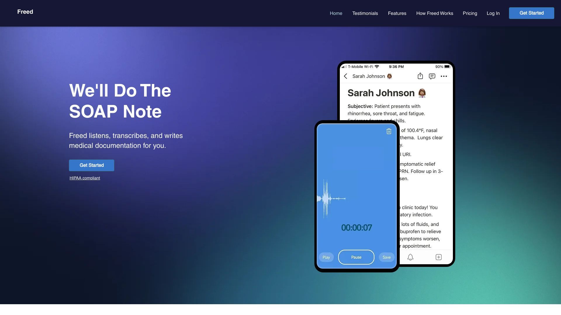 image of Freed AI Medical Scribe
