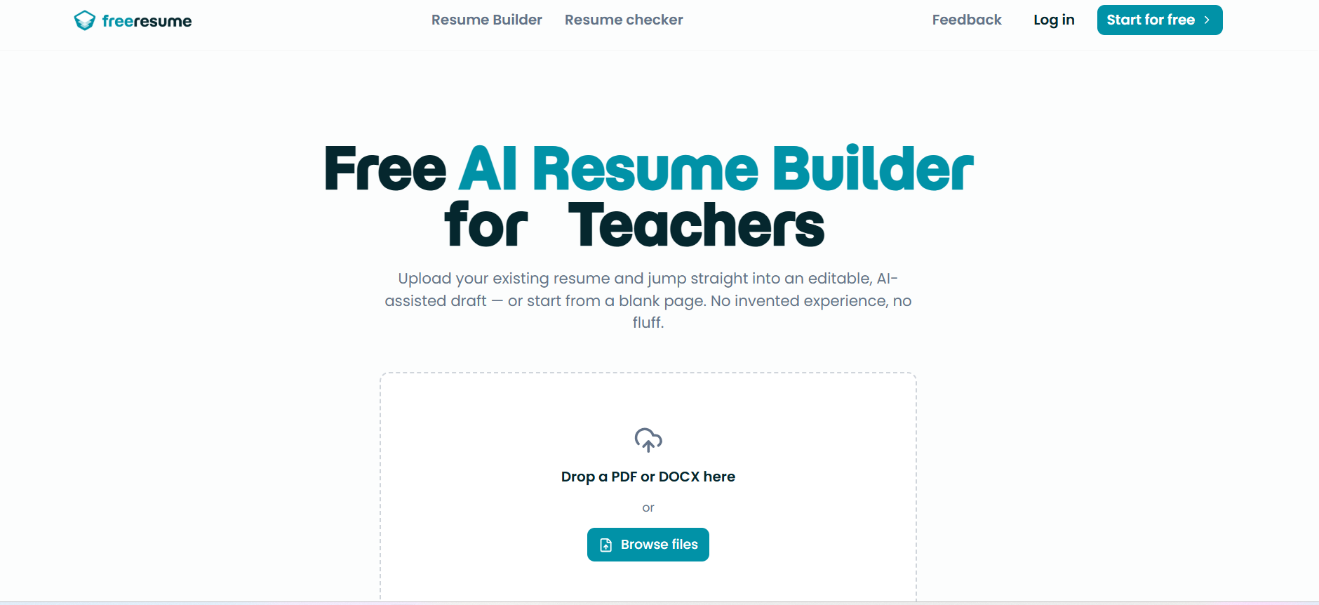 image of FreeResume