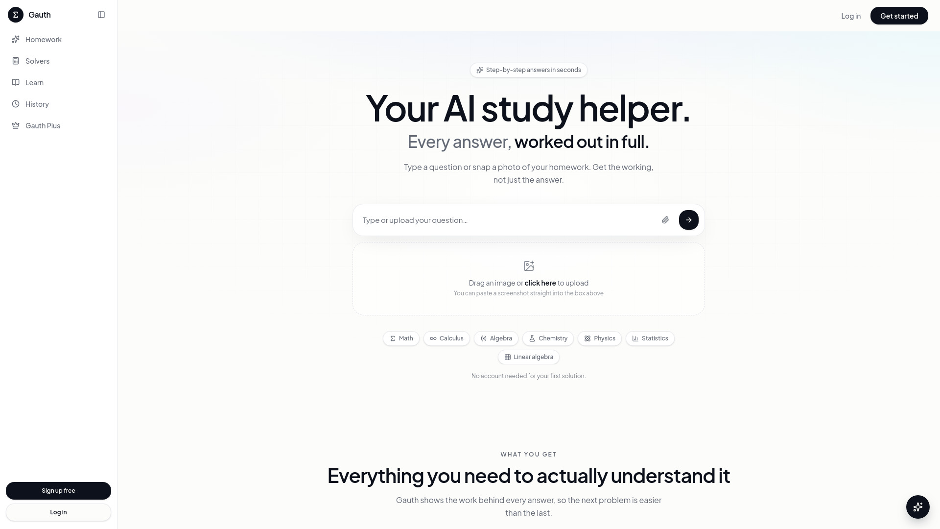 image of Gauth AI