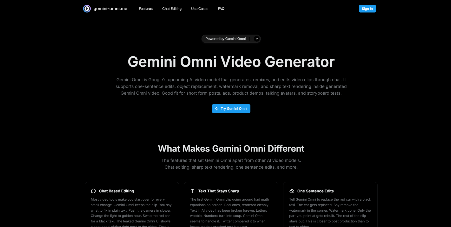 image of Gemini Omni AI Video Editor