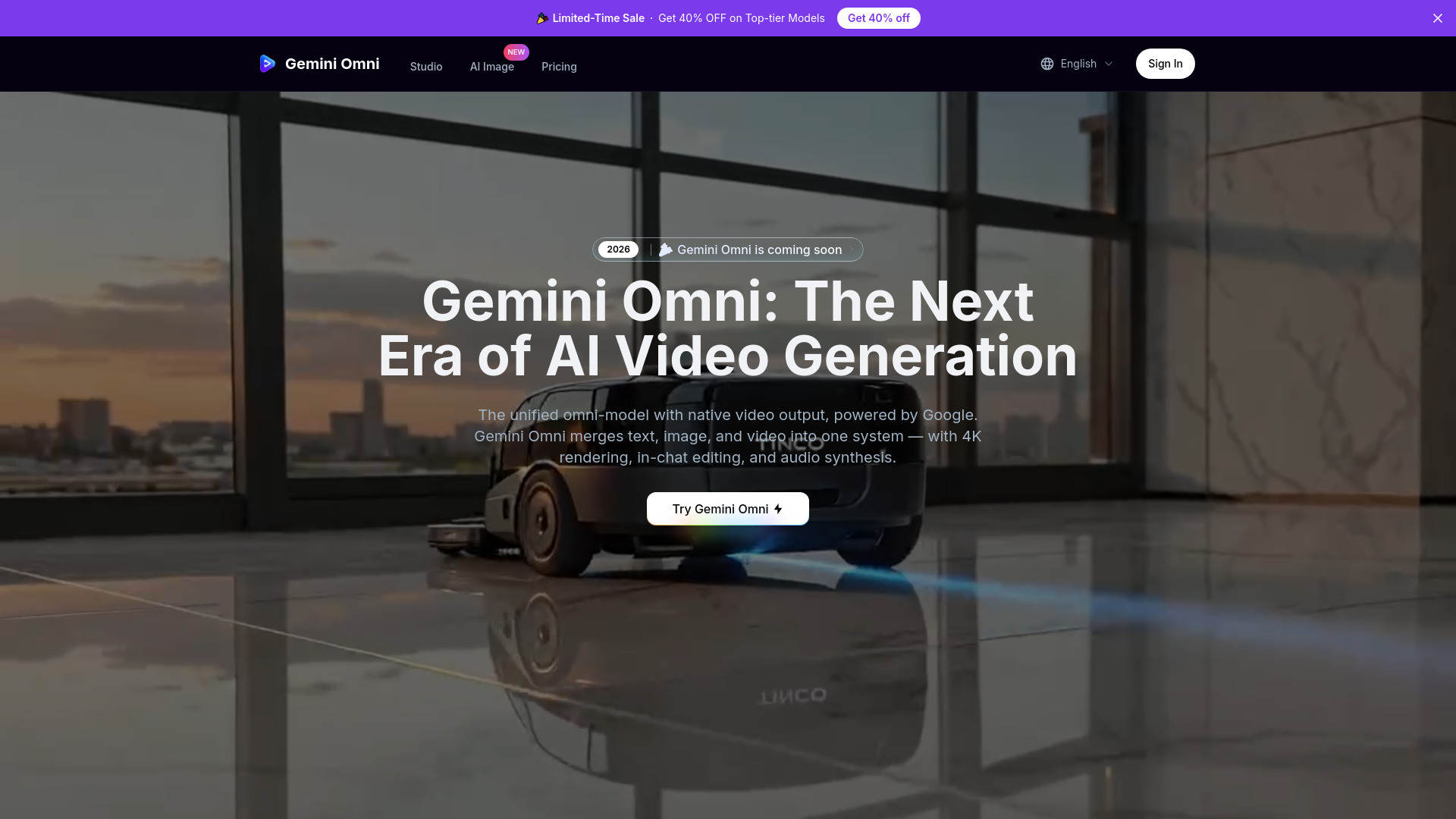 image of Gemini Omni AI Video Generator