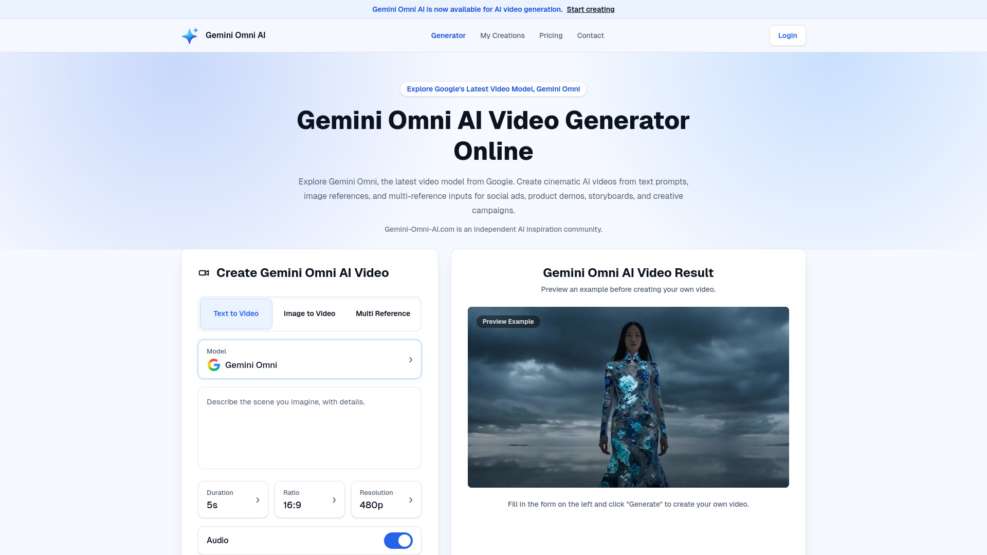 image of Gemini Omni AI