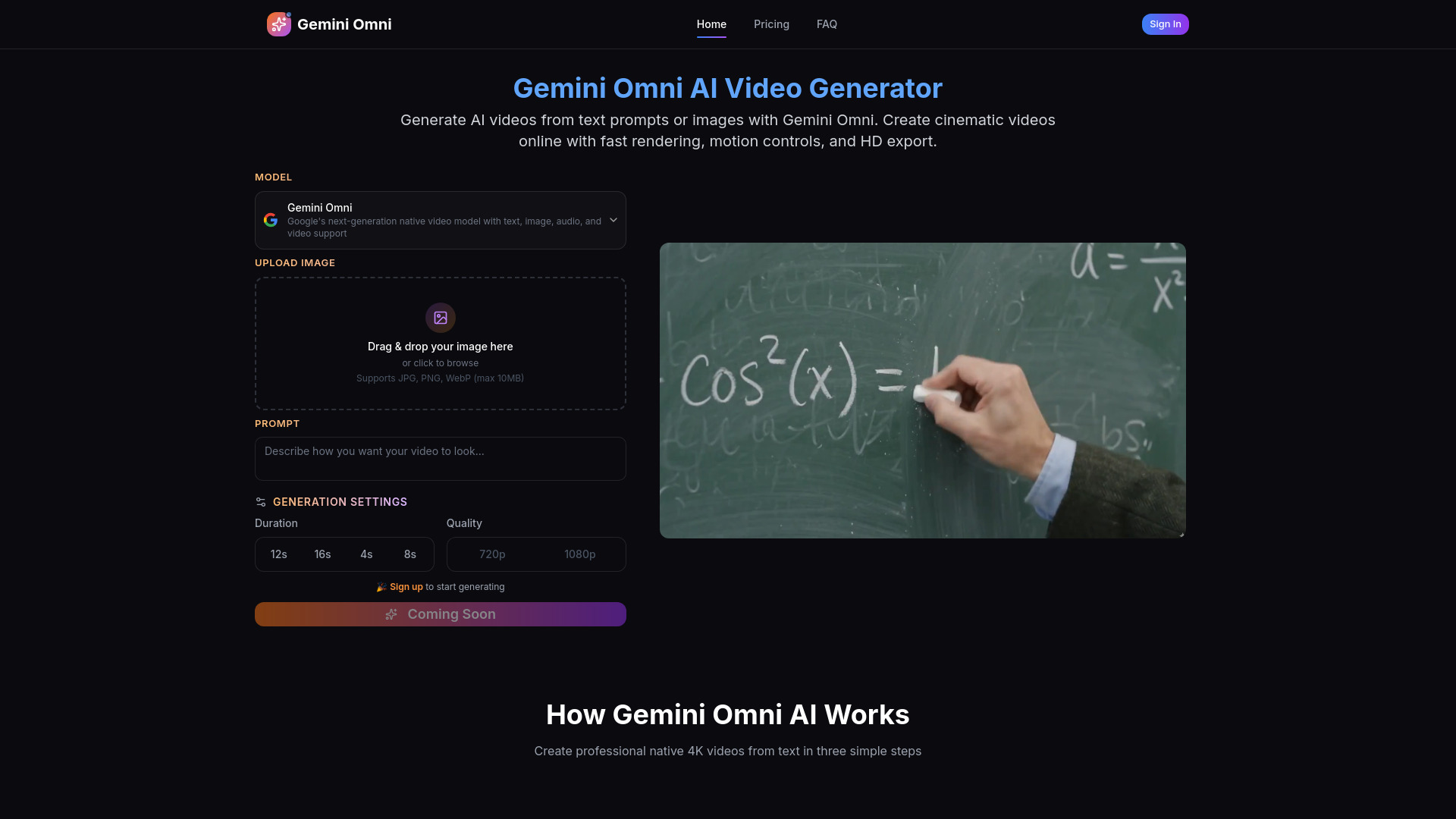 image of Gemini Omni Video Generator - 1