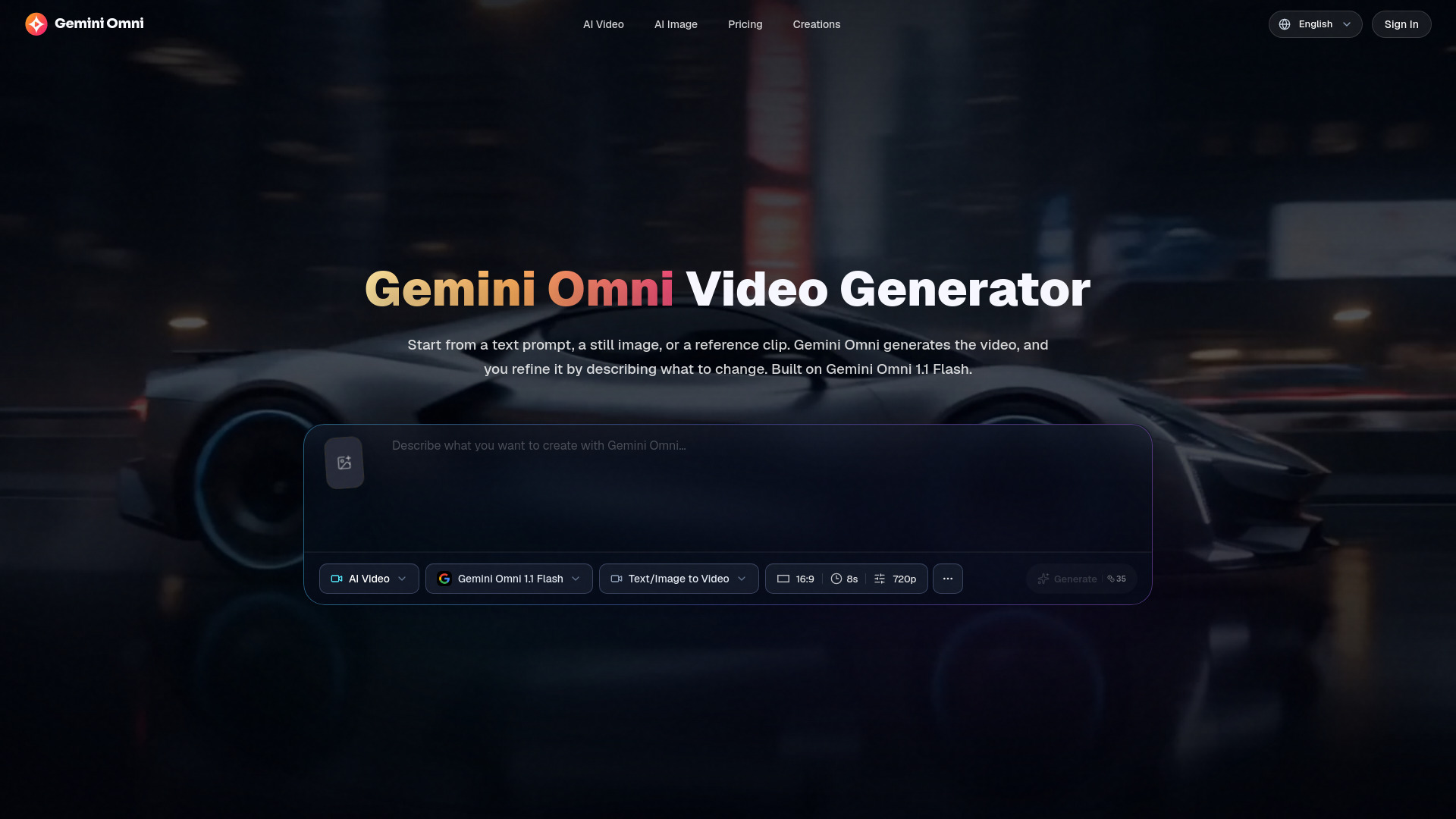 image of Gemini Omni Video Generator - 2