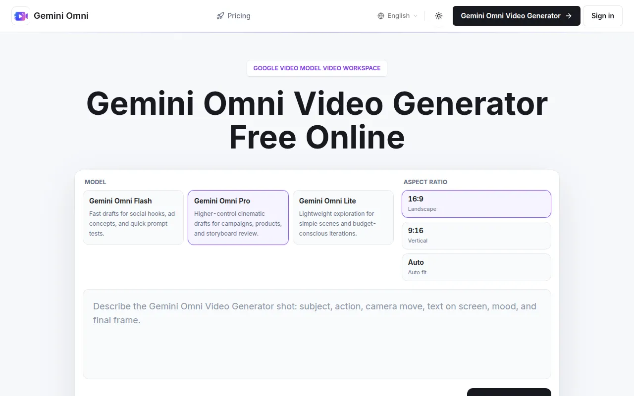 image of Gemini-Omni