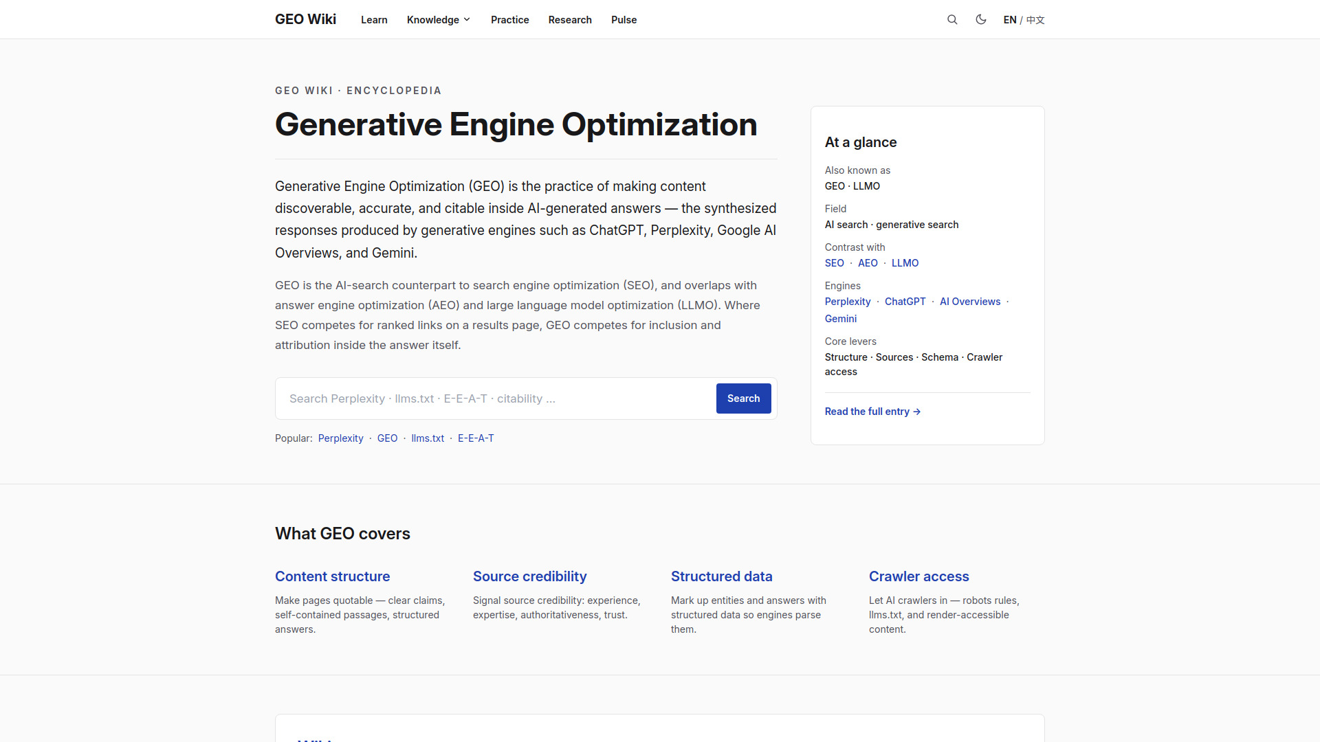 image of GEO Wiki