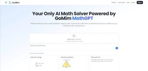 image of GoMim Math AI image of GoMim Math AI