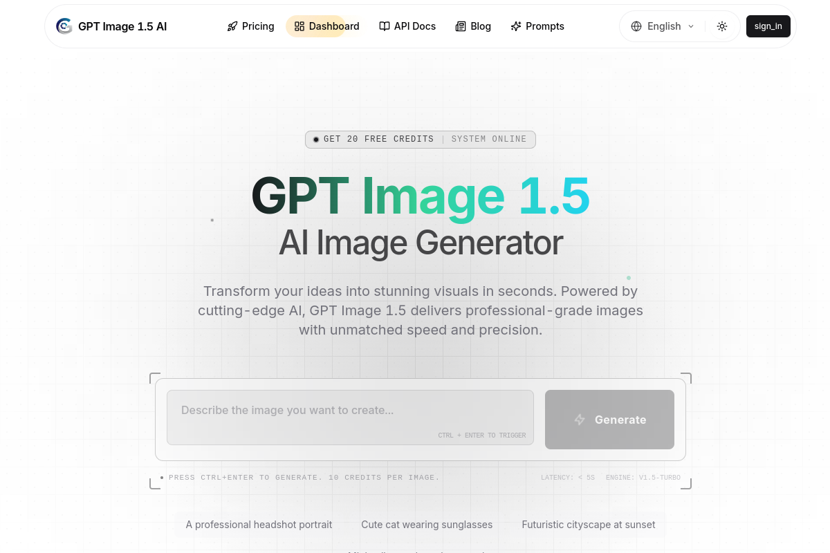 image of GPT Image 1.5 AI