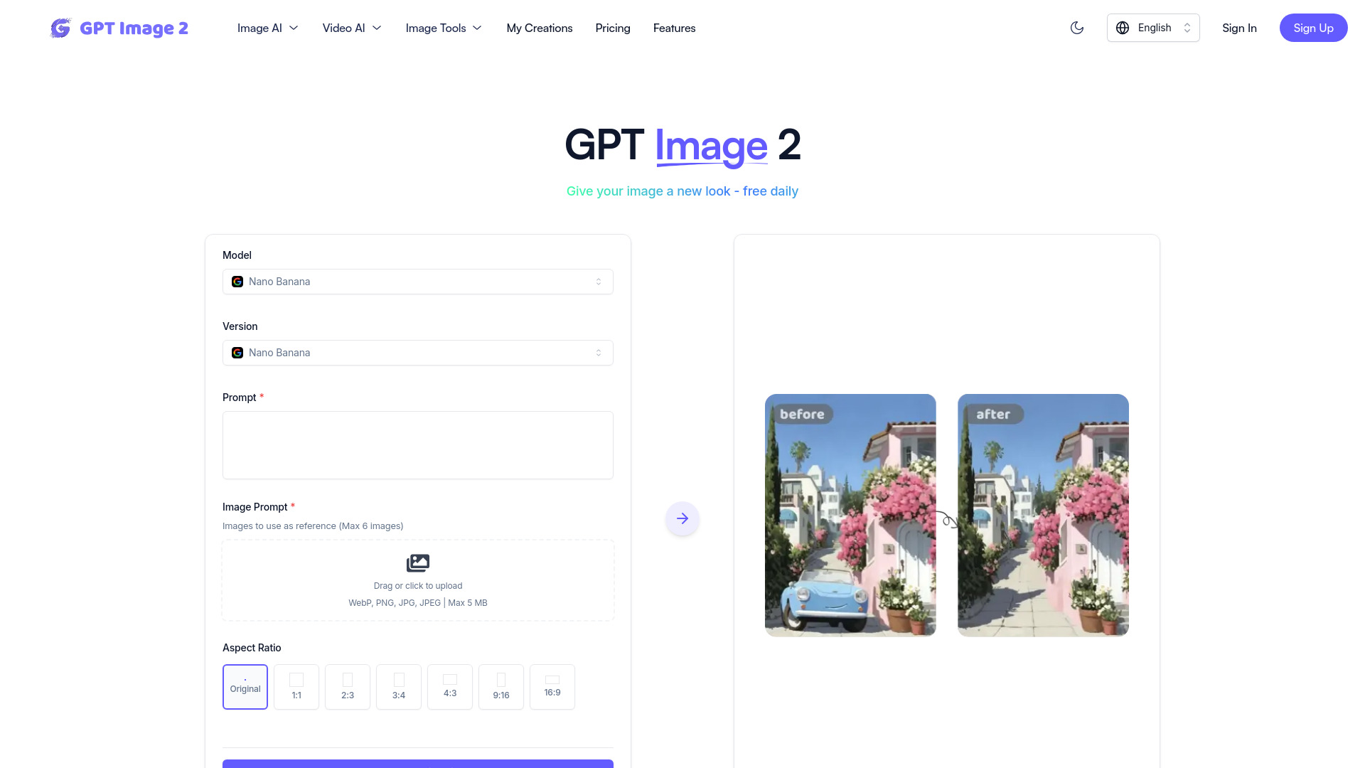 image of GPT Image 2 app io