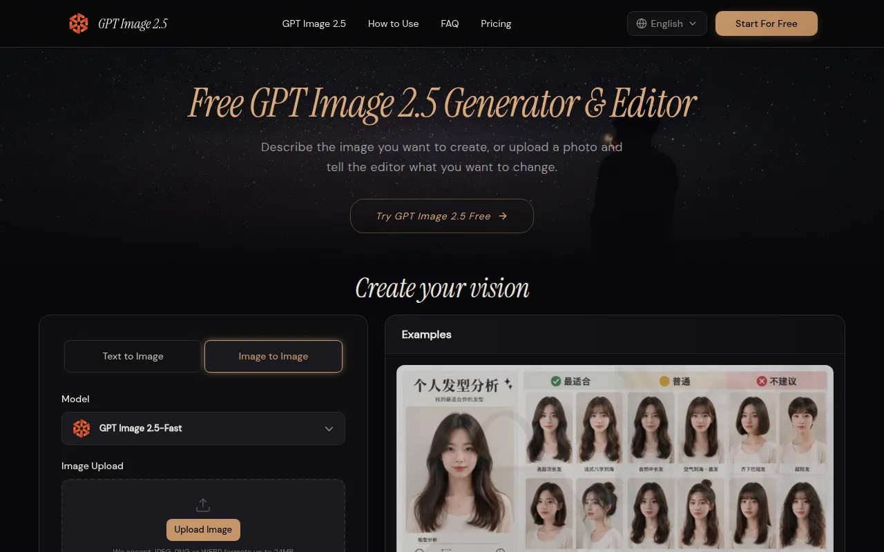 image of GPT Image 2.5 – AI Image Generator & Photo Editor