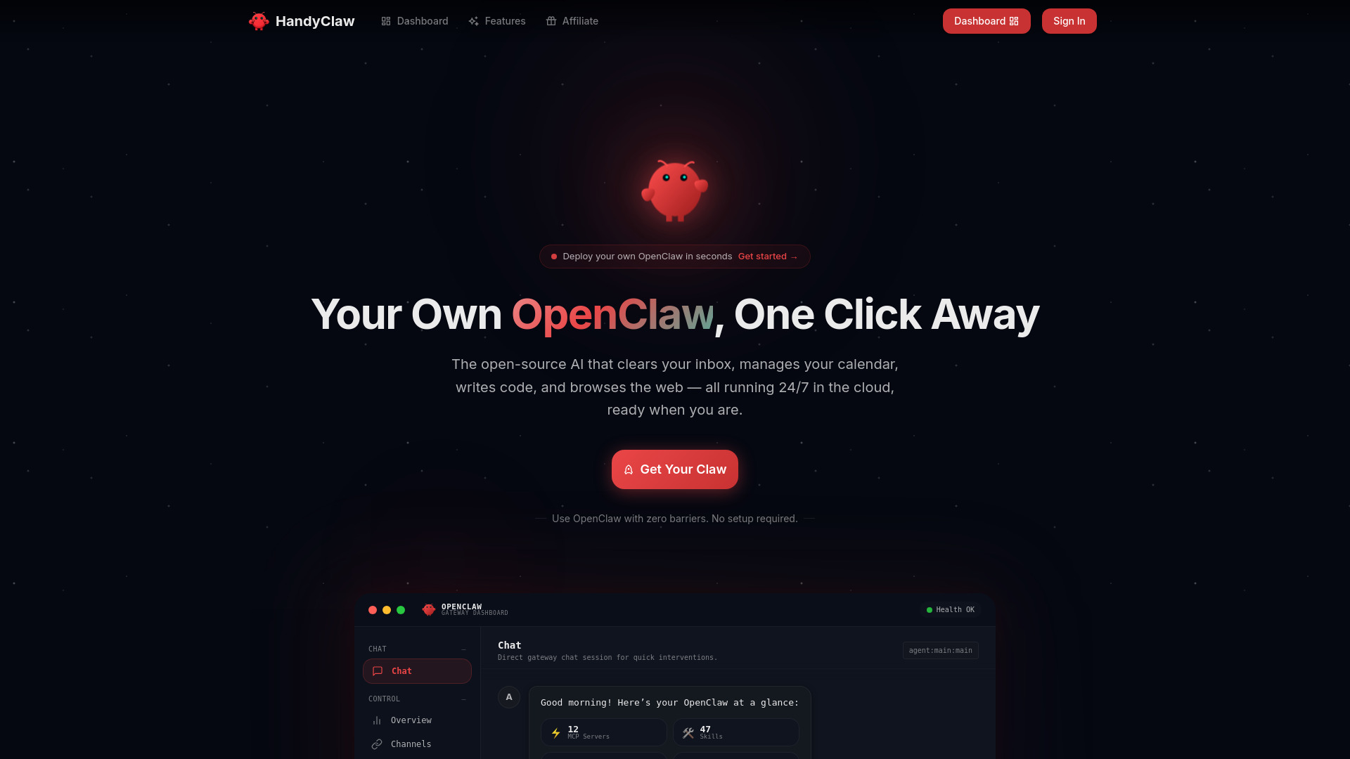 image of HandyClaw AI