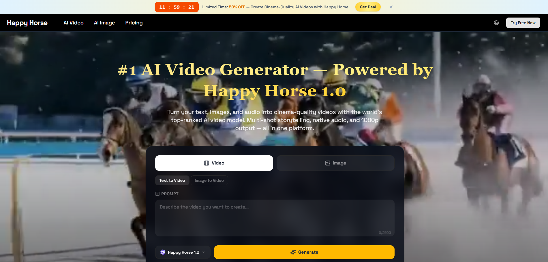 image of HappHorse AI Video