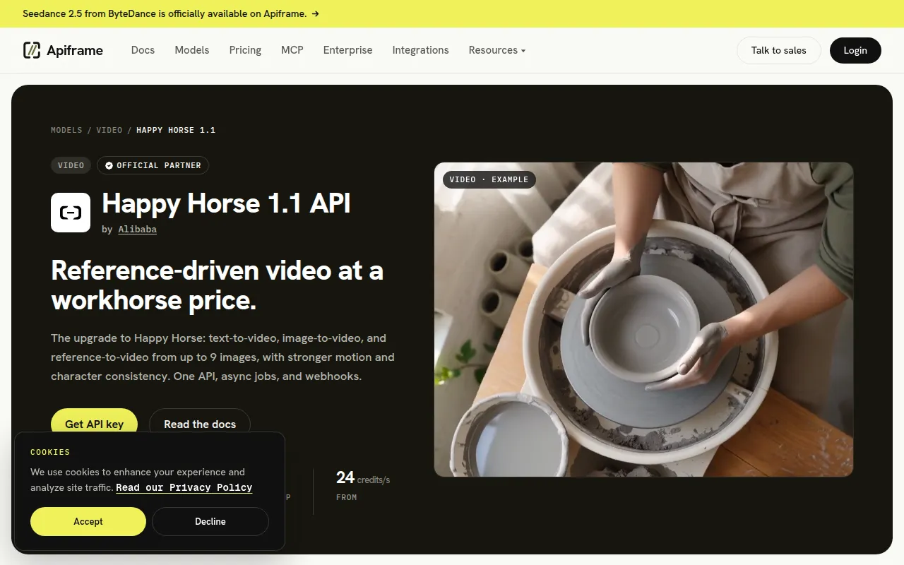 image for Happy Horse API image for Happy Horse API
