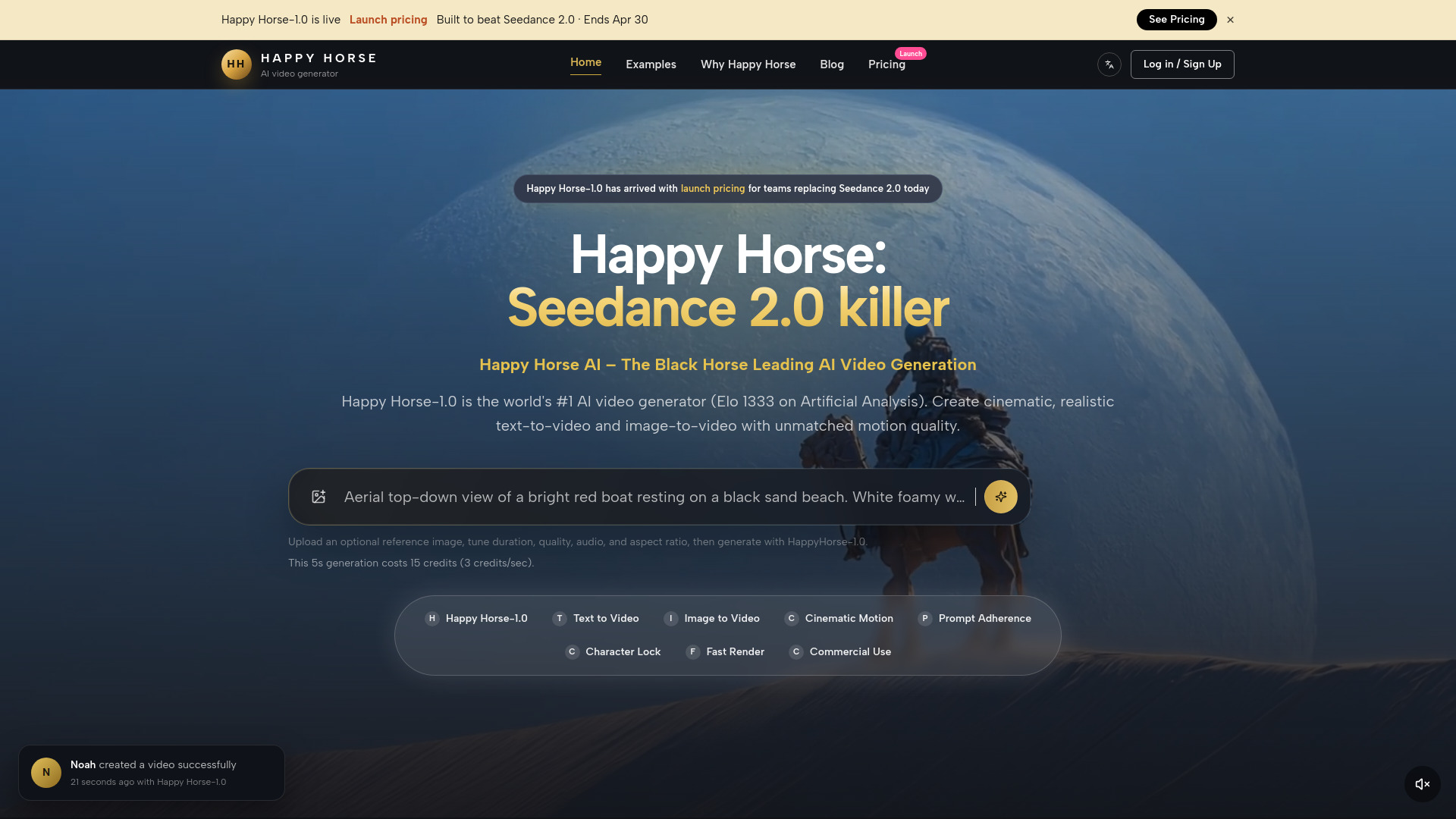 image of Happy Horse: Seedance 2.0 killer