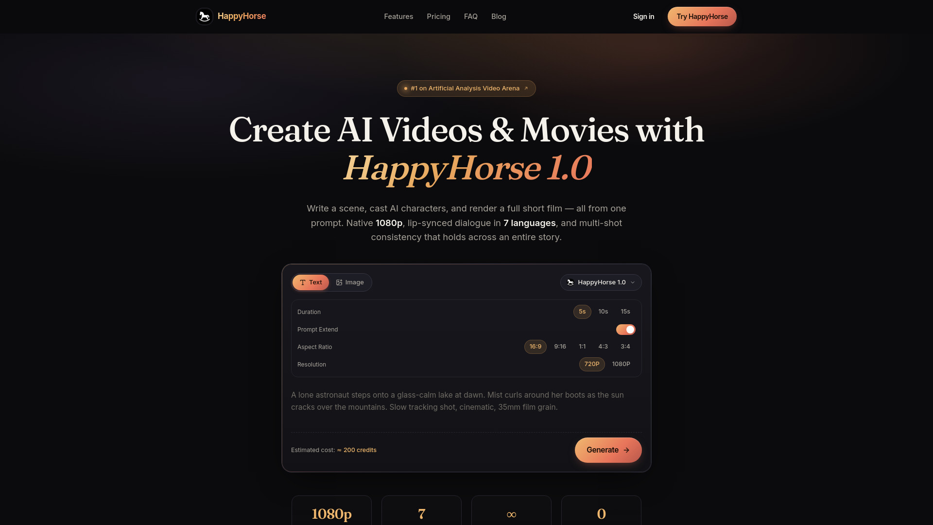 image of HappyHorse - 2