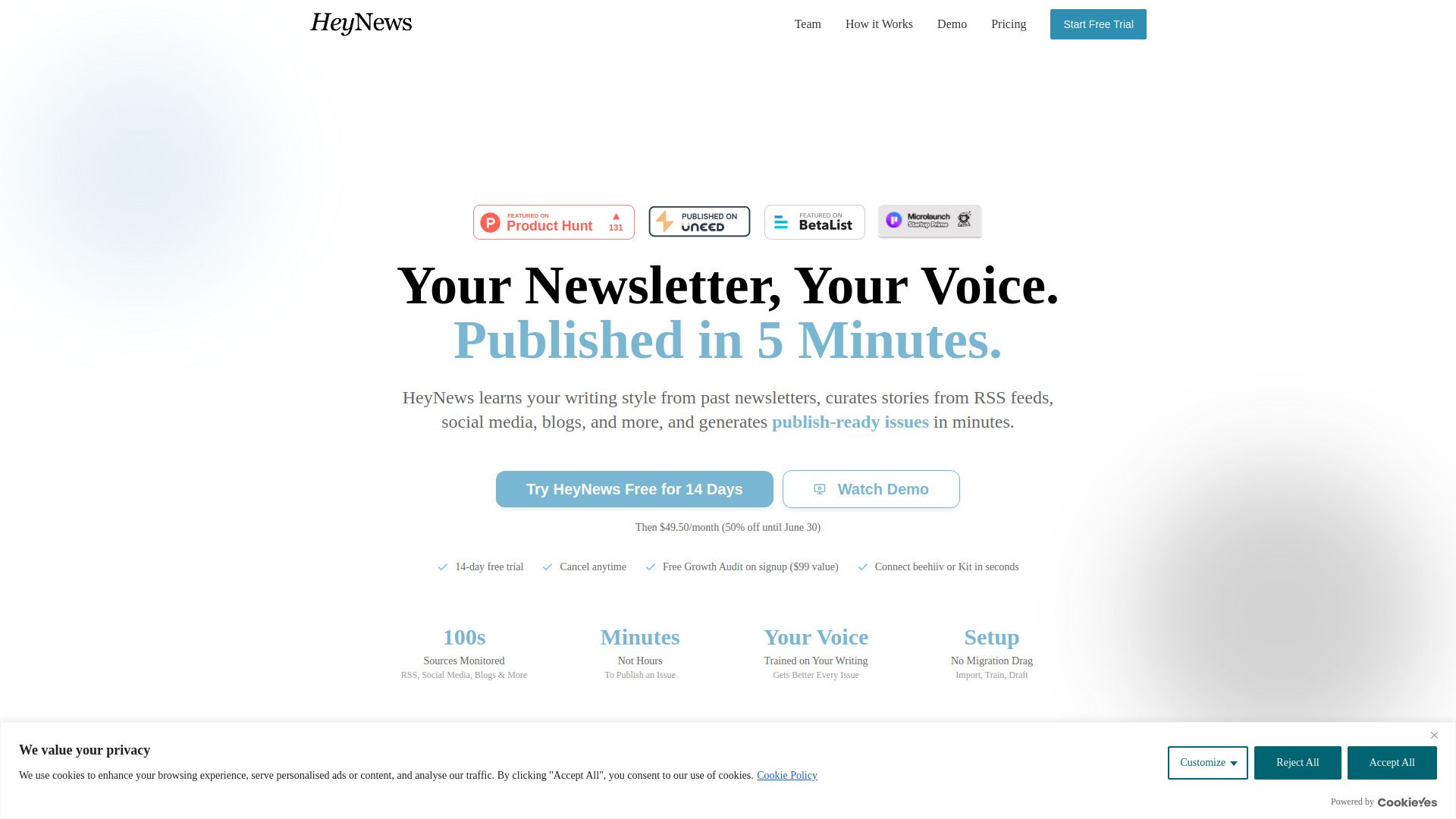 image of HeyNews
