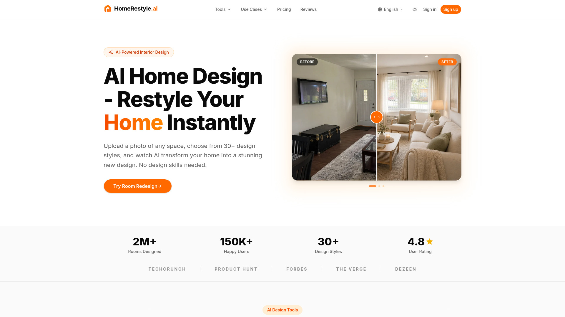 image of HomeRestyle AI