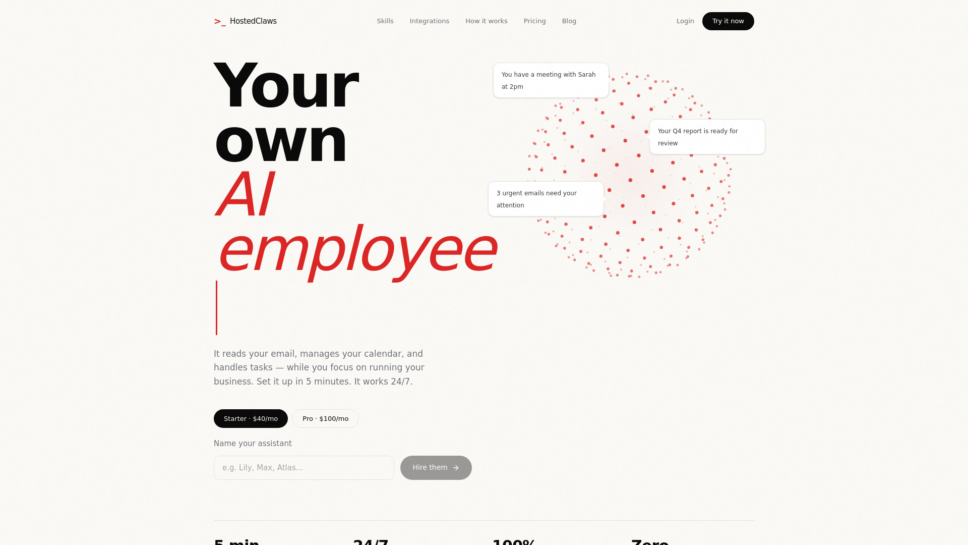 image of HostedClaws