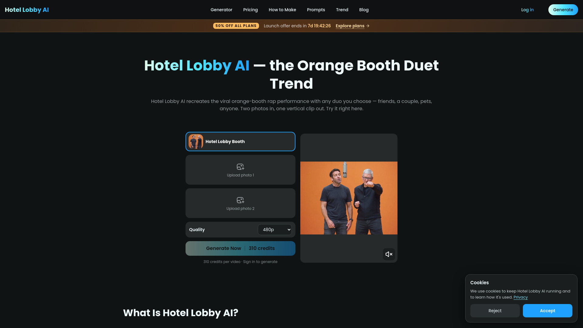 image of hotel lobby ai app