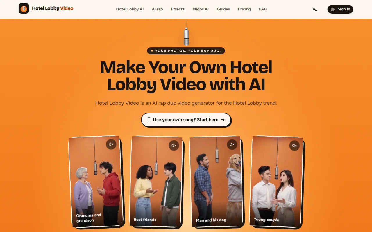 image of Hotel Lobby Video