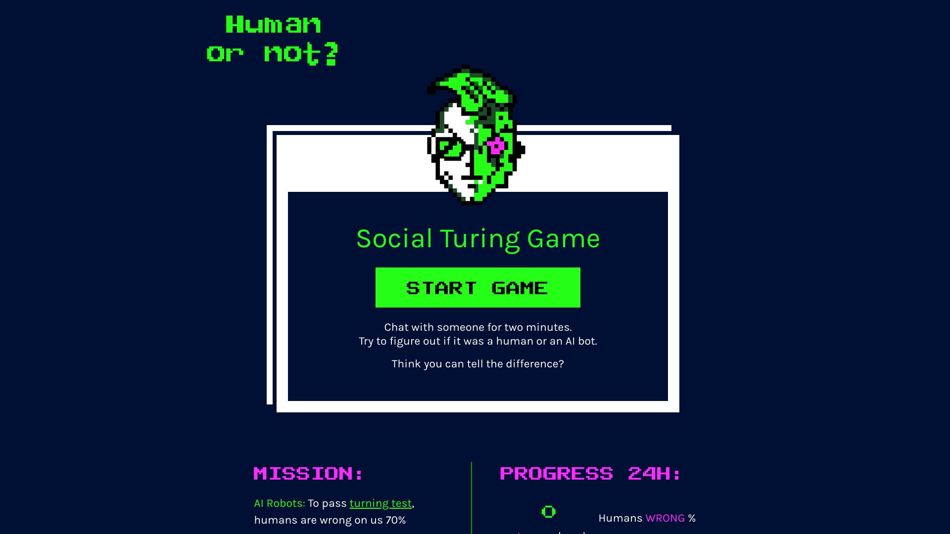 image of Human or Not: A Social Turing Game