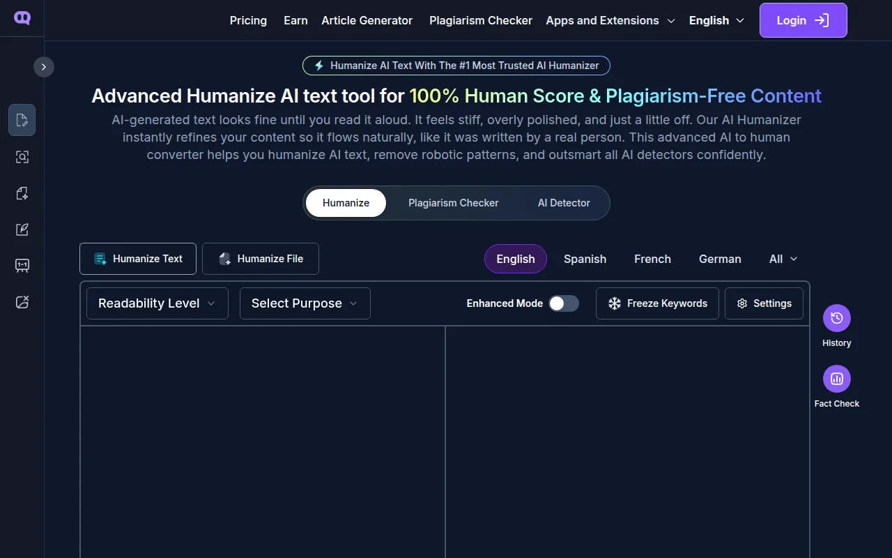 image of Humanize AI free