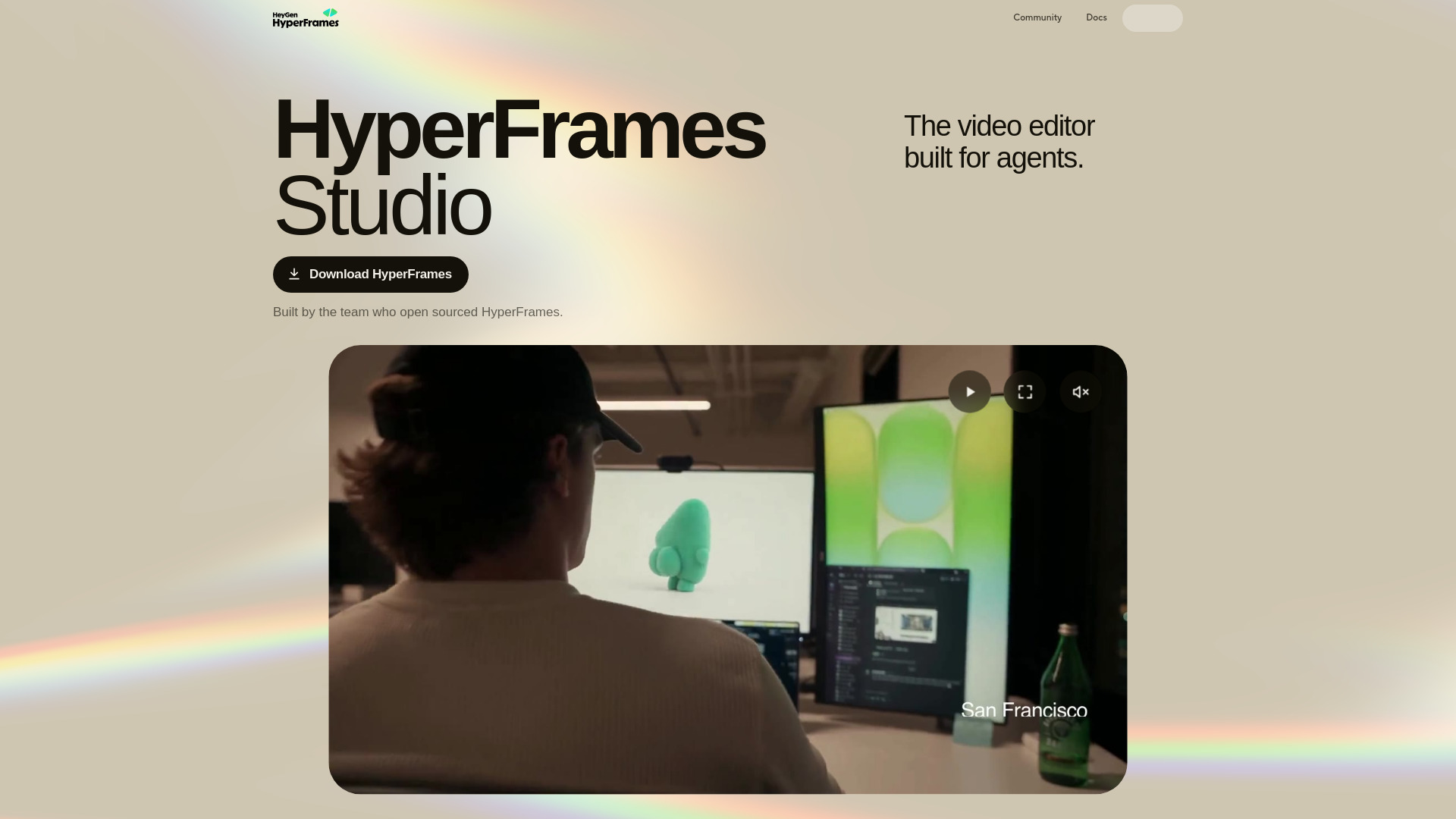 image of HyperFrames Studio image of HyperFrames Studio