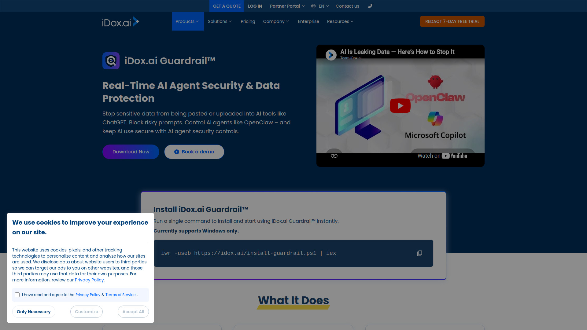 image of iDox.ai Guardrail