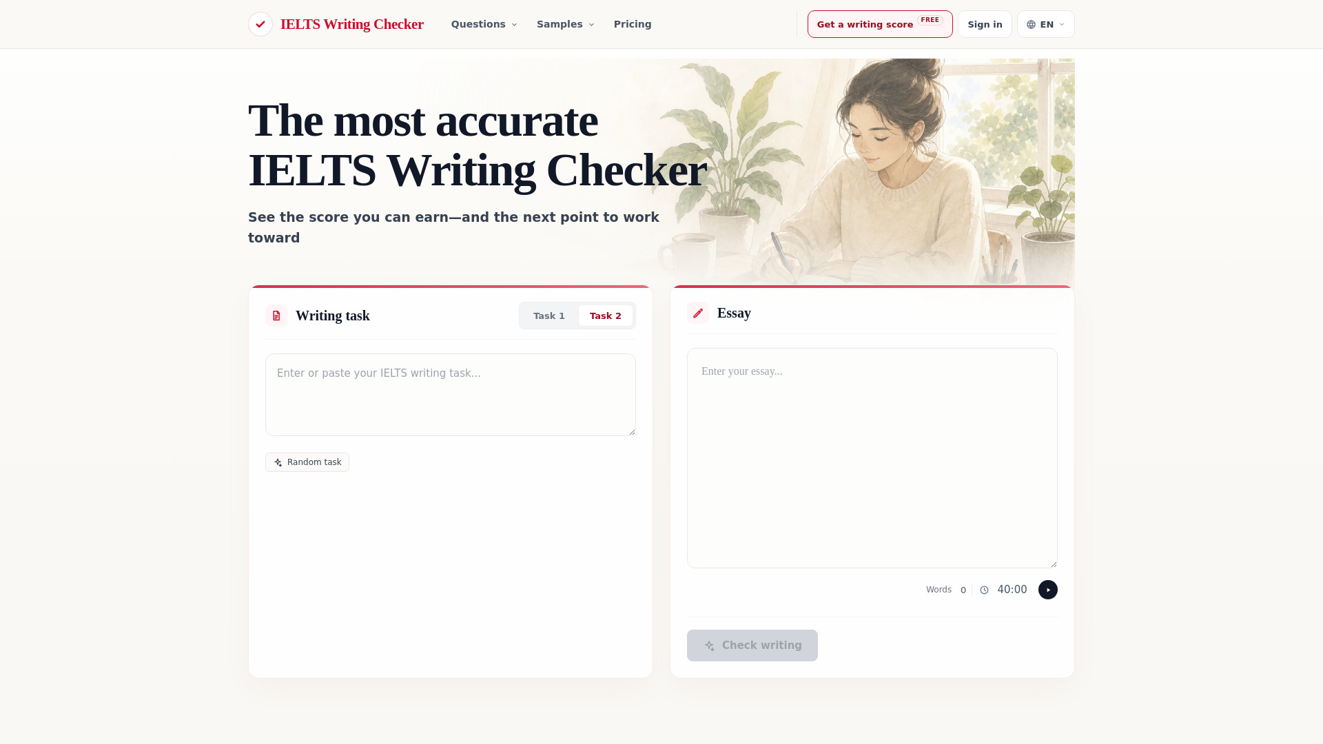 image of ielts writing checker