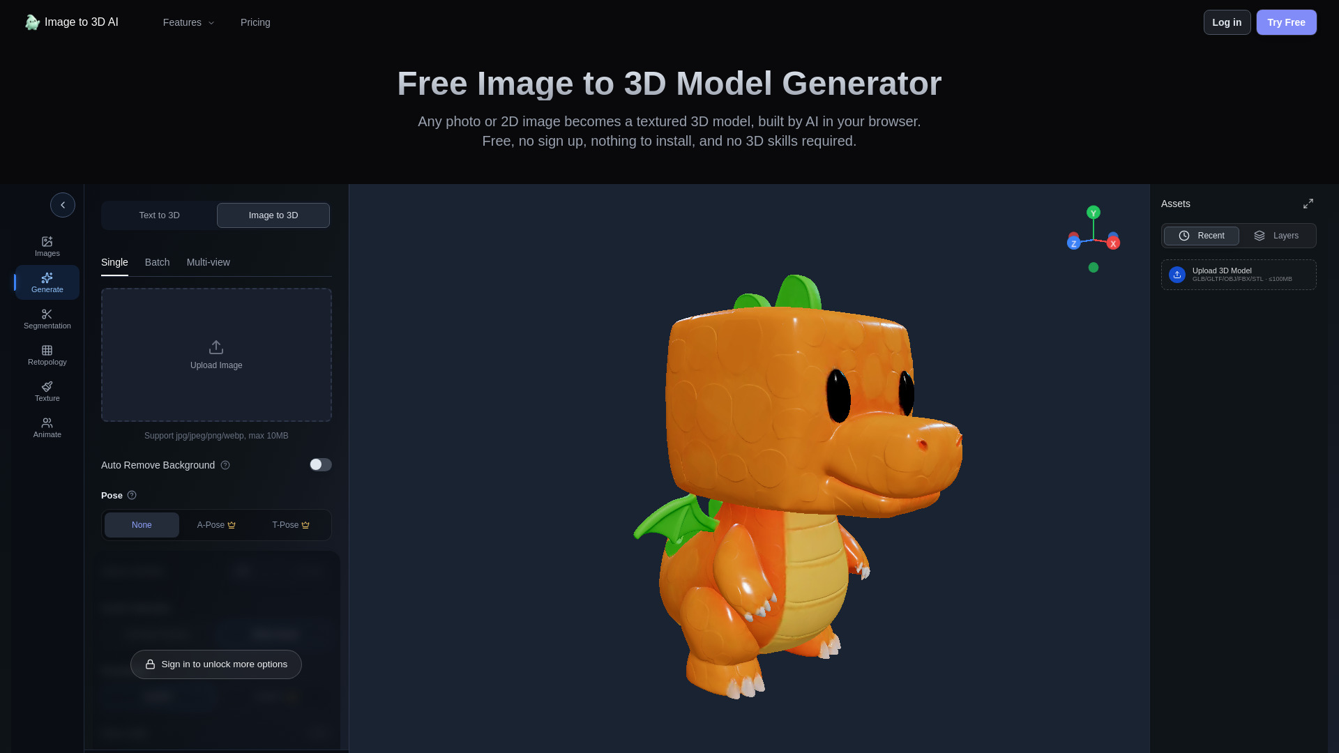 image of Image to 3D AI  -1