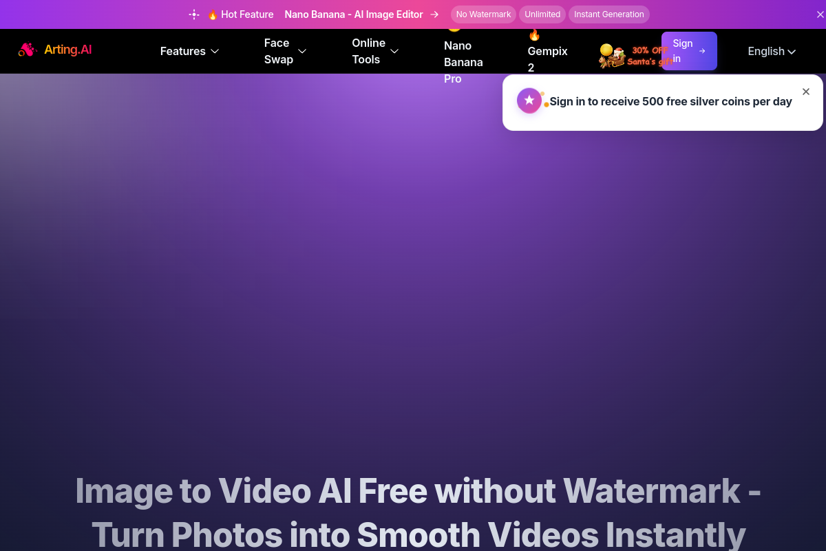 image of Image to Video AI without Login