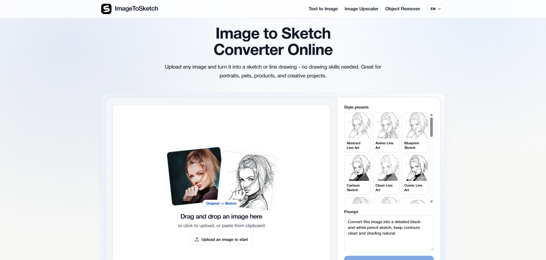 image of ImagetoSketch