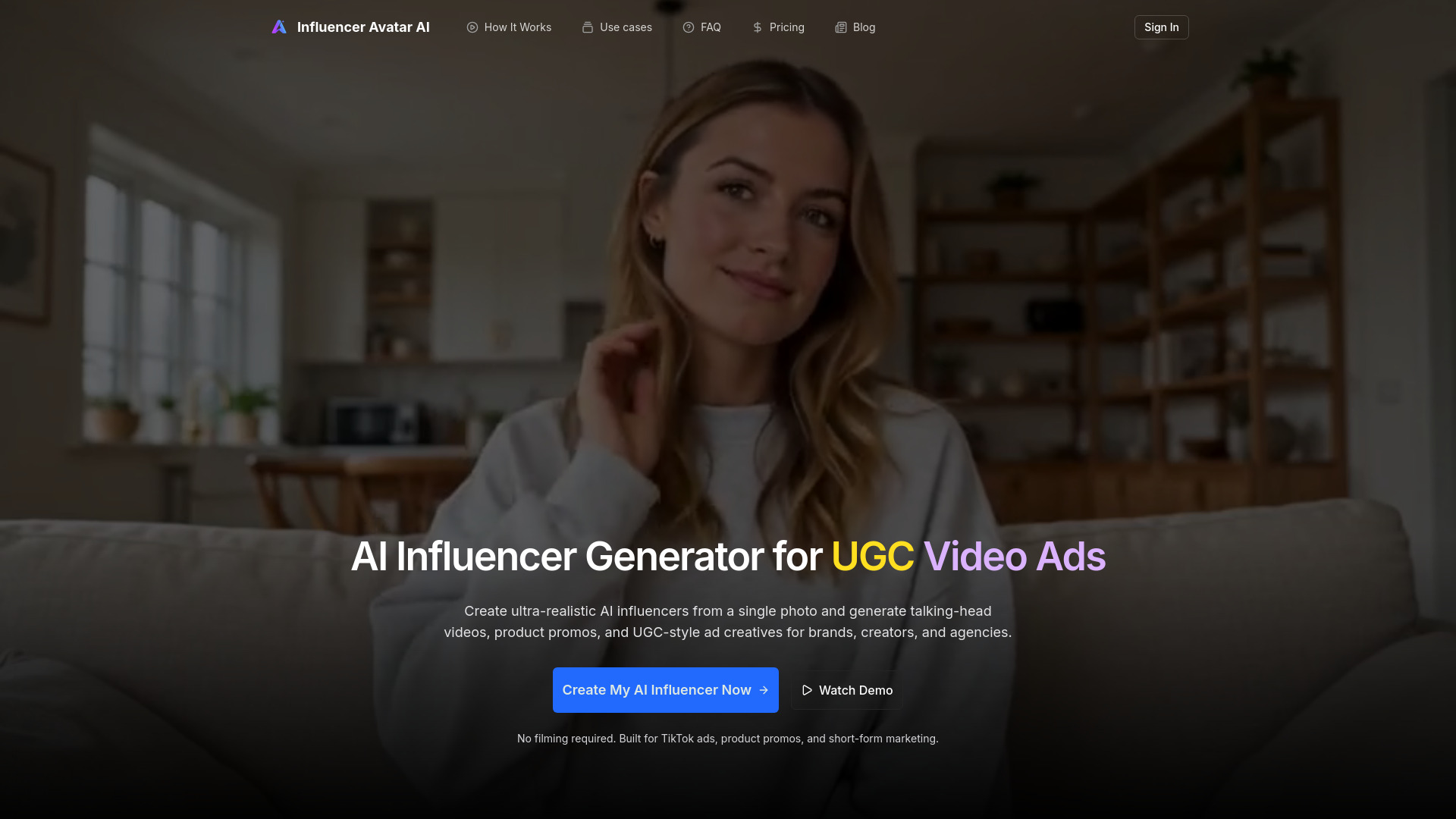 image of Influencer Avatar AI