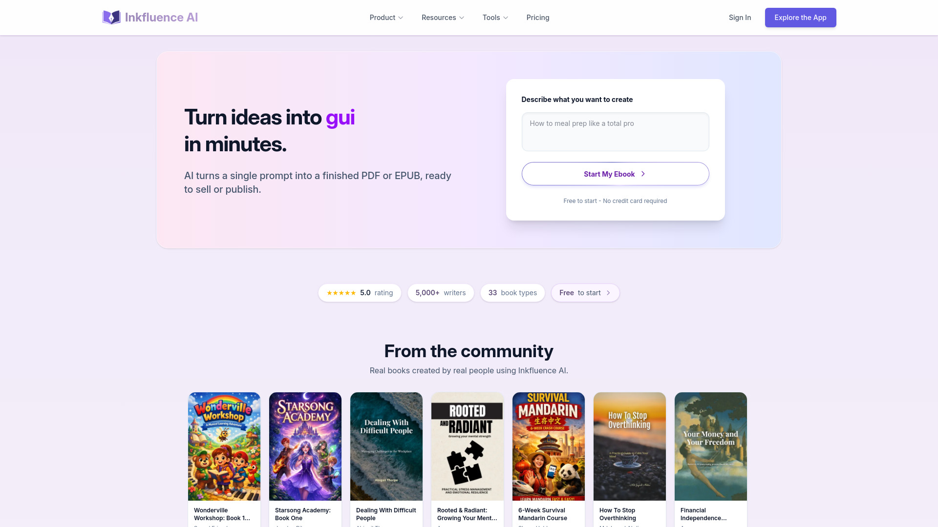 image of Inkfluence AI
