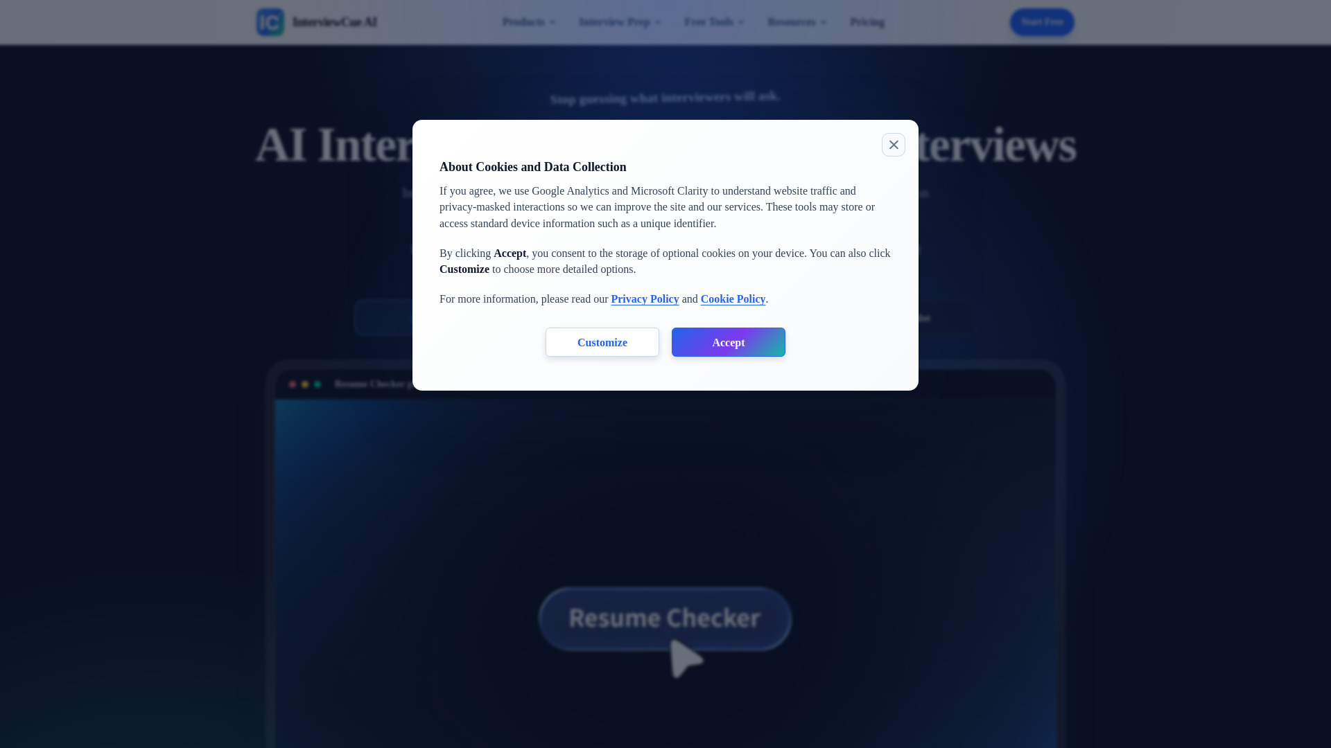 image of InterviewCue AI