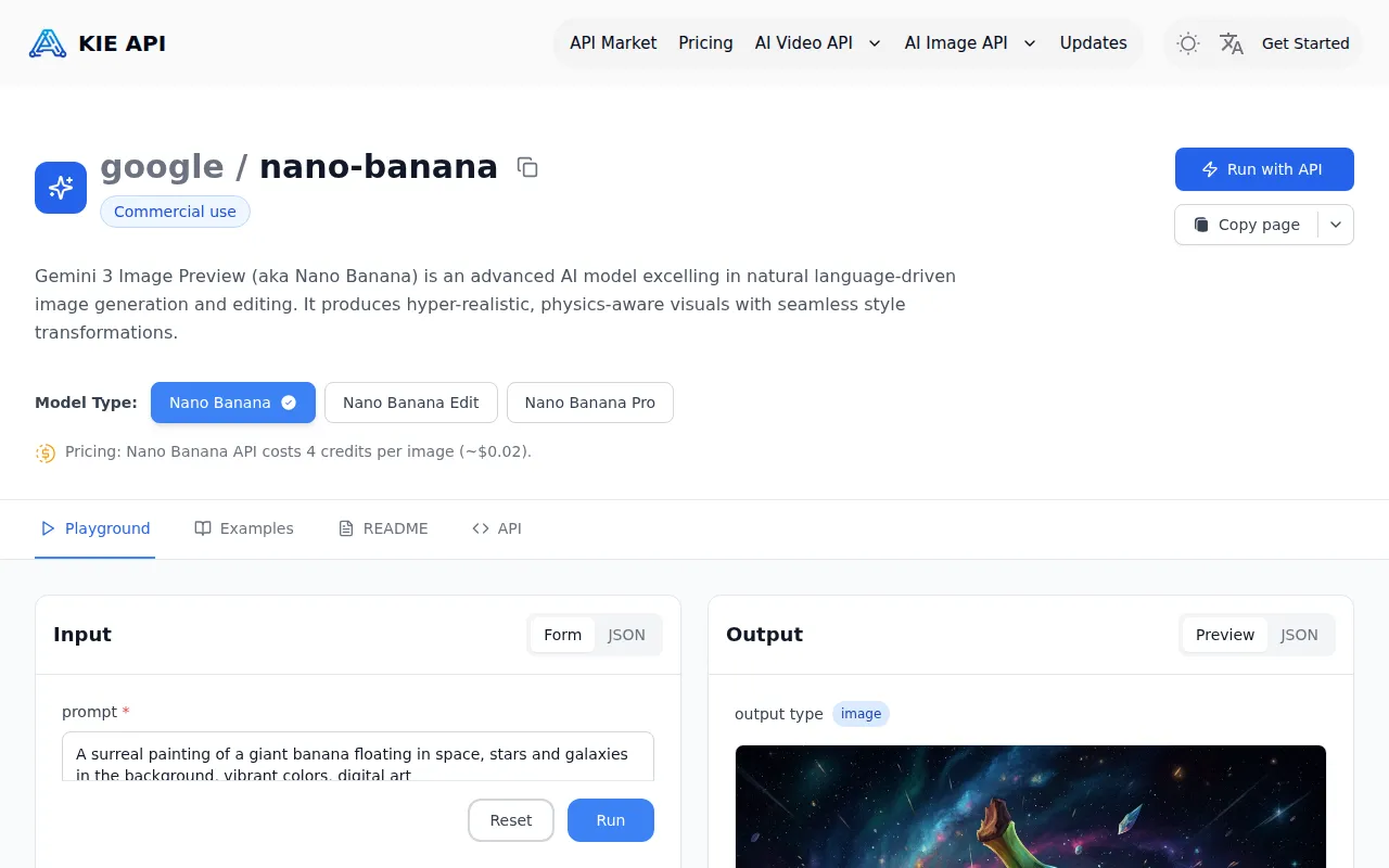 image of Kie.ai:Affordable and Reliable Nano Banana API for Image Generation & Editing