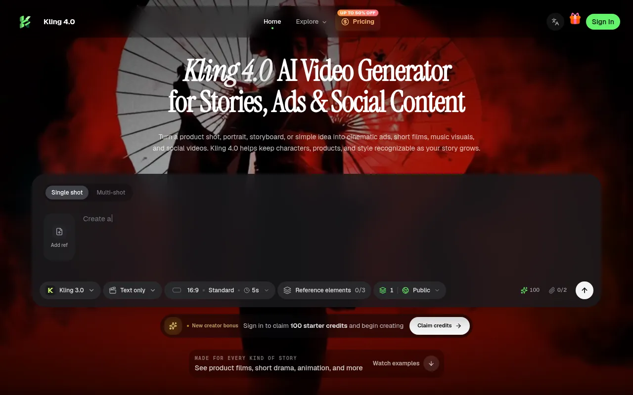 image of Kling 4 AI