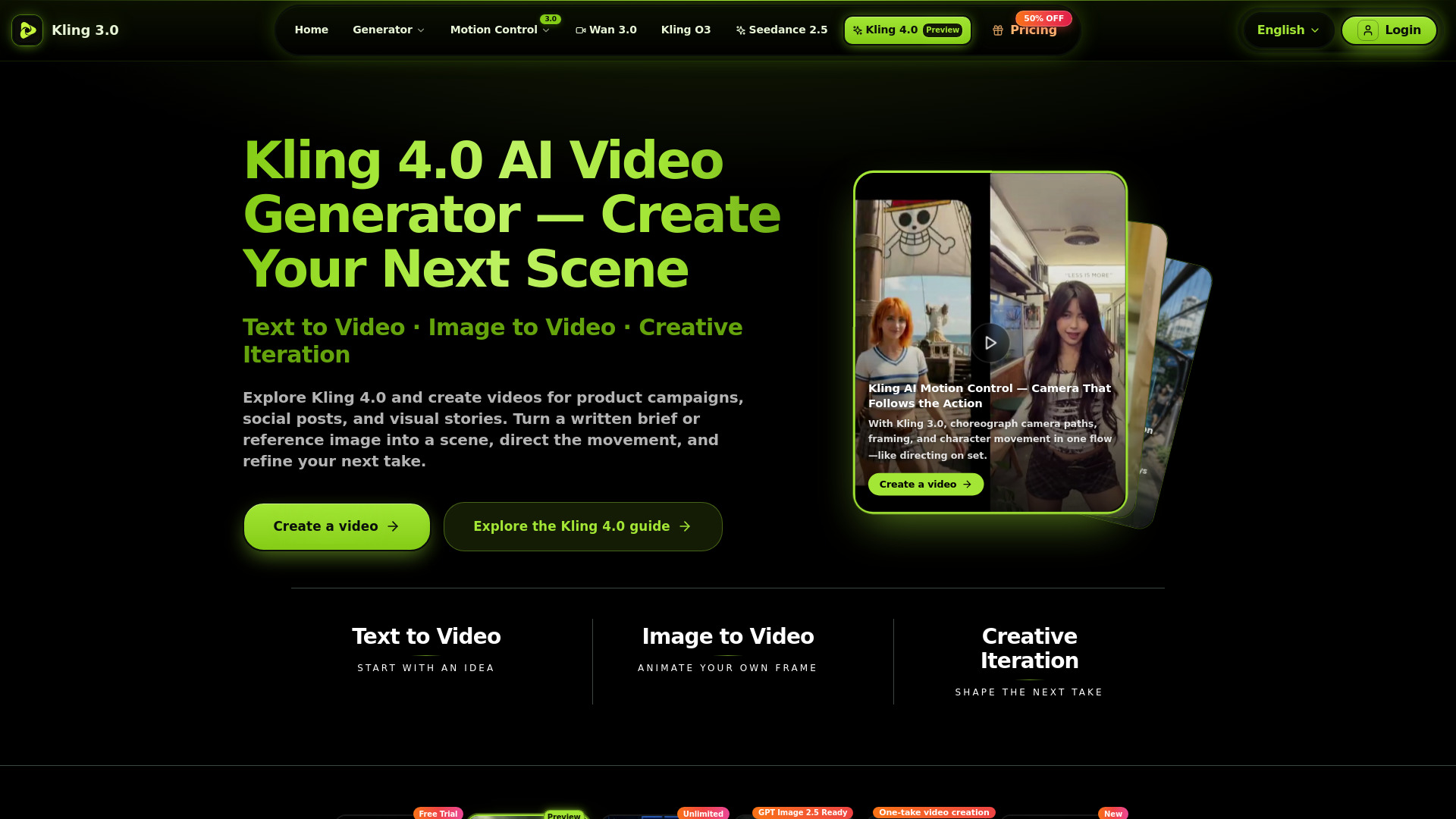 image of Kling 4.0 AI Video Generator - 1