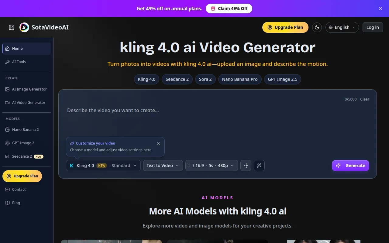 image of kling 4.0 ai