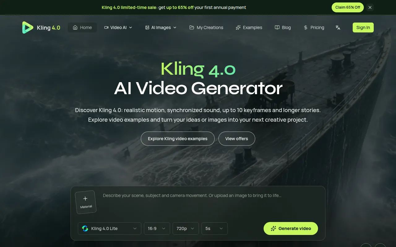 image of Kling AI image of Kling AI