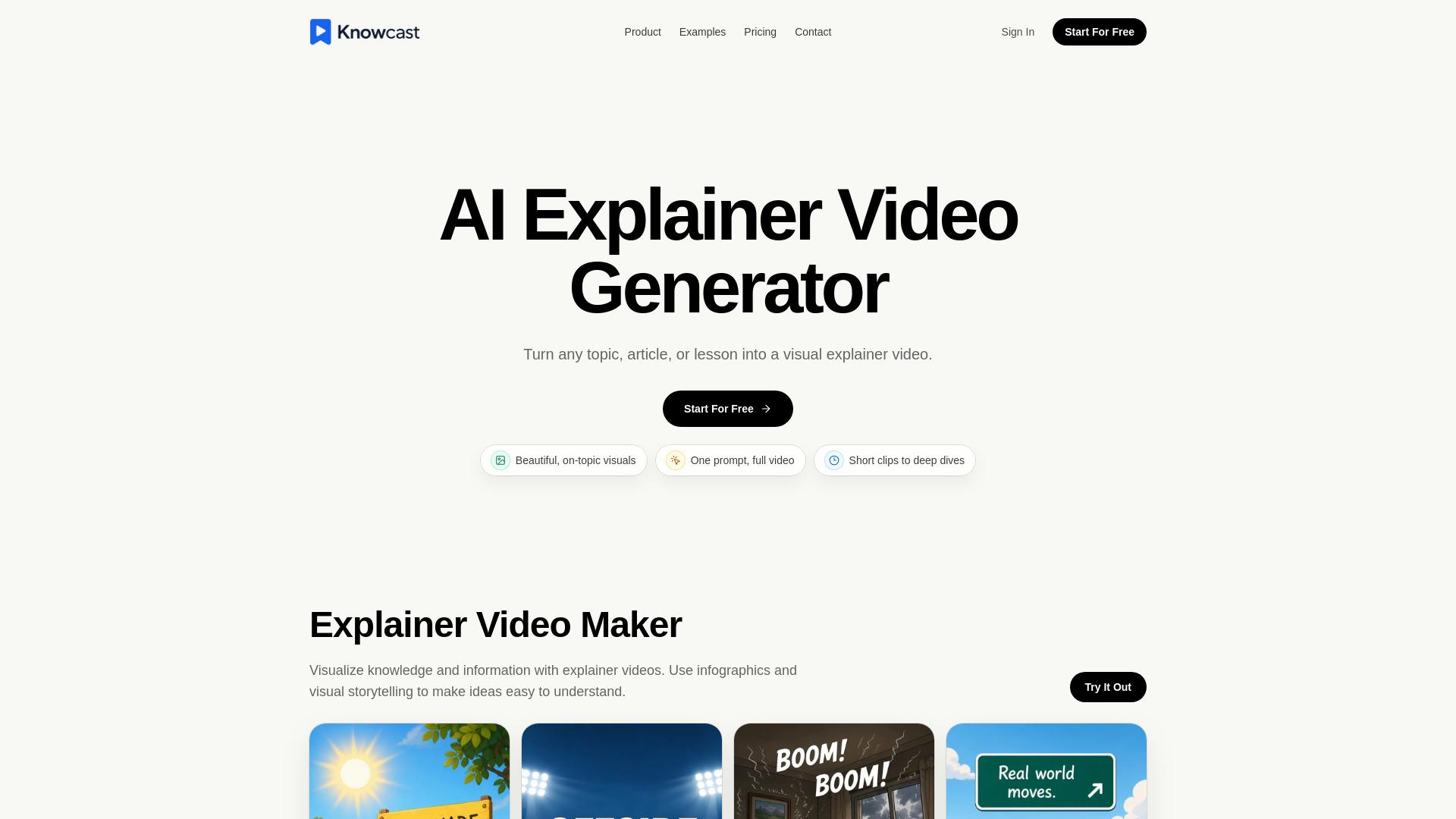 image for KnowCast - AI Explainer Video image for KnowCast - AI Explainer Video