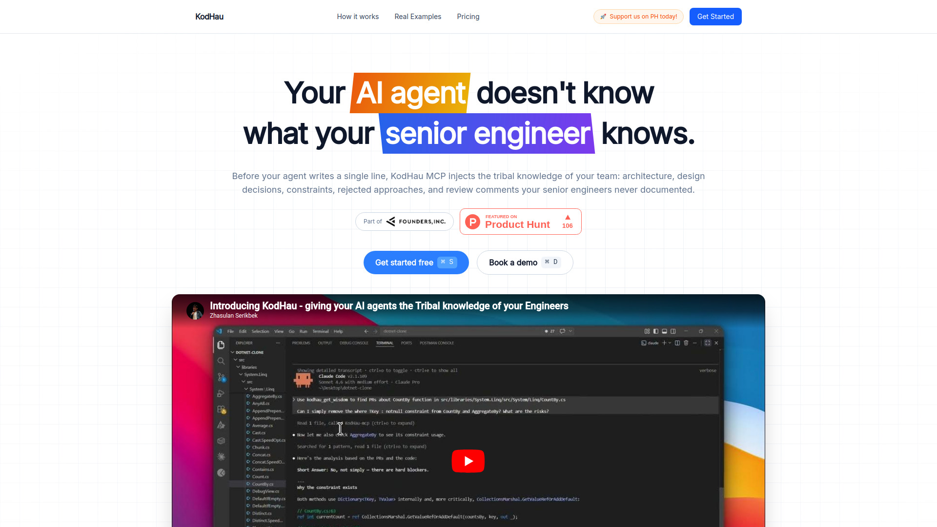 image of KodHau: Tribal Knowledge for AI Agents