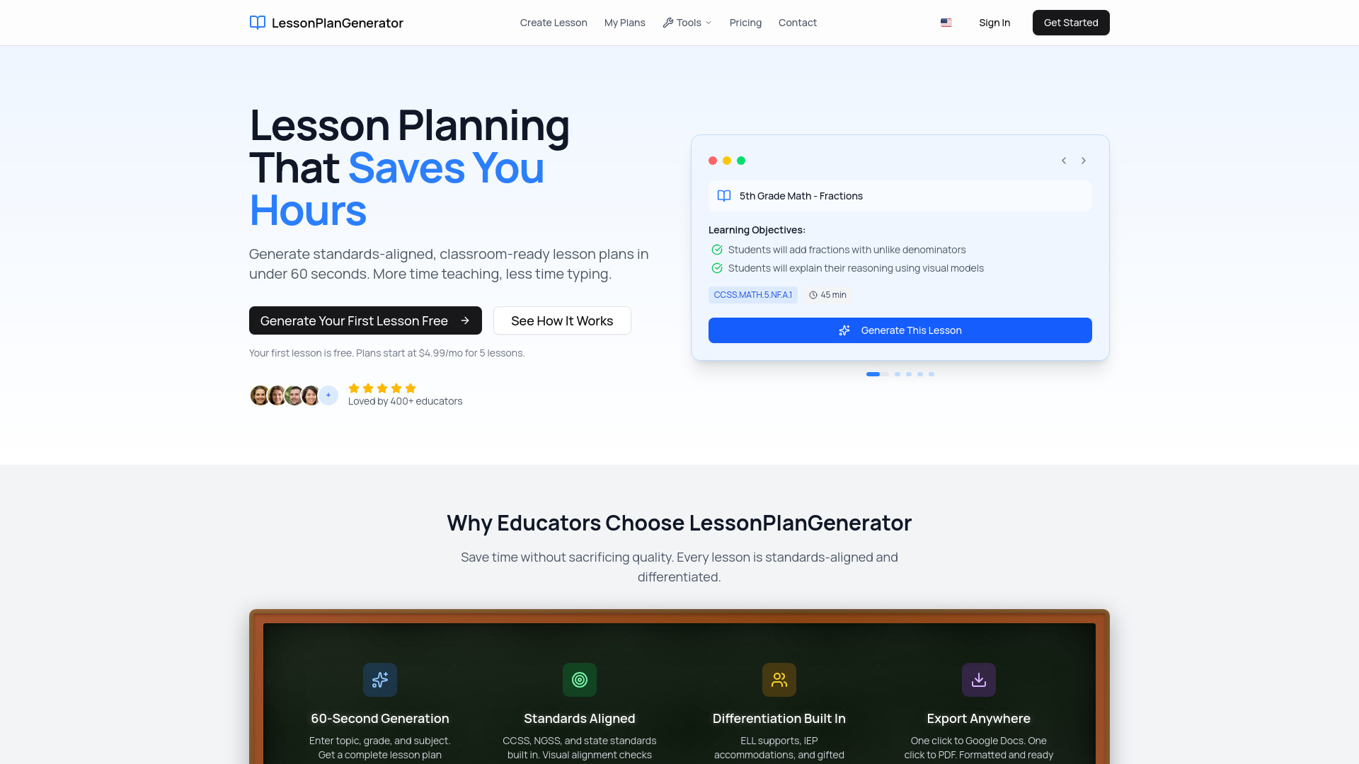 image of Lesson Plan Generator