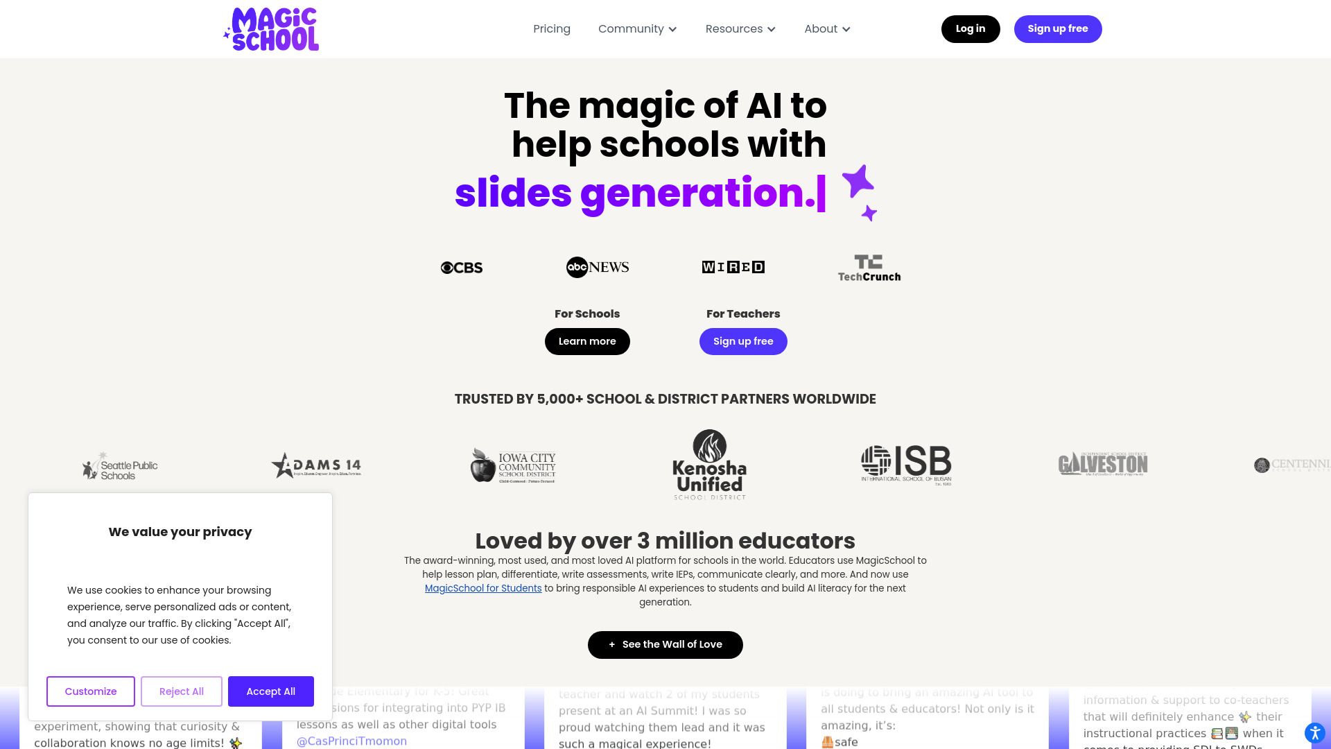image of magicschool.ai